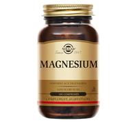 Solgar Magnésium - Sommeil et Fatigue - Métabolisme énergétique - Vitalité et Energie - Hautement assimilable - Minéral essentiel - Complément Alimentaire - Flacon de 100 comprimés