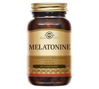Solgar Mélatonine 1mg - Sommeil - Facilite l'endormissement - Atténue les effets du décalage horaire - Complément Alimentaire - Flacon de 60 comprimés