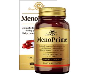 Solgar MenoPrime Ménopause 30 Comprimés
