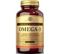 Solgar Omega 3 - Acide Gras Essentiel pour l'Organisme - Fonction Cardiaque Normale - Formule Concentrée - EPA et DHA - Hautement Assimilable - Complément Alimentaire - Flacon de 60 capsules