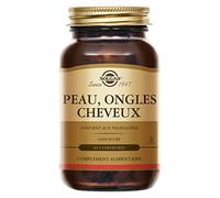 Solgar Peau, Ongles, Cheveux - Beauté - Nutriments essentiels : Zinc, Vitamine C, Acides Aminés, Cuivre - Forme Brevetée de MSM - Complément Alimentaire - Flacon de 60 comprimés