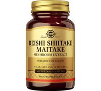 Solgar Reishi Shiitake Maitake Mushroom Extract 50 Gélules Végétales