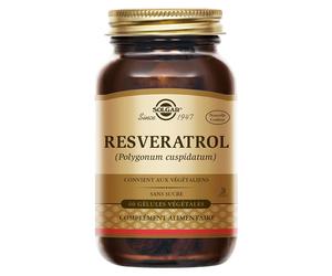Solgar Resvératrol - Antioxydant Cardiovasculaire 60 gélules végétales Capsule(S) pc(s)