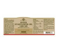 Solgar Super Starflower Oil 1300mgr 60 Units Marron