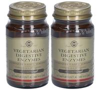 Solgar Vegetarian Digestive Enzymes - Digestion Transit Detox 50 comprimés à croquer Comprimé(S) 2x50 pc(s)