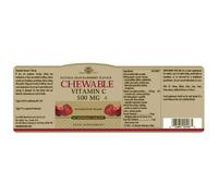 Solgar Vit C Adult 500mgr/cranberry Raspberry 90 Units Marron