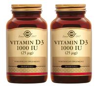 Solgar Vitamin D3 25 µg/1000IU Capsule(S) 2x250 pc(s)