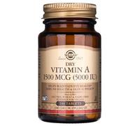 Solgar Complément alimentaire Vitamine A avec Vitamine C 5000 UI 100 comprimés