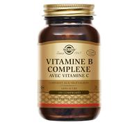 Solgar Vitamine B Complexe avec Vitamine C - Réduction Fatigue - Système Nerveux - Multivitamines B1, B2, B3, B5, B6, B8, B9 & B12 avec Vitamine C - Complément Alimentaire - Flacon de 100 comprimés