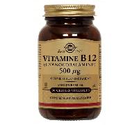 Solgar Vitamine B12 cyano -Cobalamine- 500 microg 50 gélules végétales