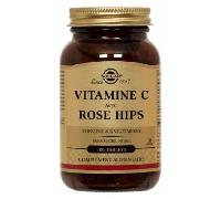 Solgar Vitamin C With Rose Hips 500mg Comprimés 100