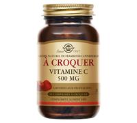 Solgar Vitamine C 500 mg à croquer - Framboise/Cranberry Défenses Immunitaires 90 comprimés Comprimé(S) pc(s)