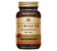 Vitamine C 500 mg 90 comprimés à mâcher au goût d'airelle rouge Solgar