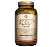 Solgar Vitamine C à croquer 500 mg, Orange naturelle - 50 comprimés