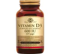 Solgar Vitamine D3 600IU/15µg Gélules Végétales 120