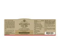 Solgar Vitamine E 200 Ui 134mg 50 Unités