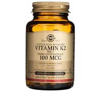 Solgar Vitamine K2 (MK-7) d'origine naturelle 100 µg 50 gélules végétales