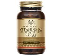 Solgar Vitamine K2 MK-7 100 µg - Santé Osseuse - 50 Gélules Végétales | Contribue au Maintien d’une Ossature Normale, Forme Efficace MK-7, Végétarien, Premium, Complément Alimentaire pour Adulte