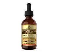 Solgar Vitamine D3 liquide 2 500 UI – Gouttes arôme naturel d'orange 59 ml