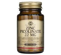 Solgar Comprimés Zinc Picolinate 22 mg – 100 comprimés
