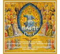 Ricercar Consort – Bach : Soli Deo Gloria – CD – Harmonia Mundi