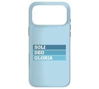 SOLI DEO Gloria - 5 Solas - Réforme - Semper Reformanda Coque pour iPhone 17 Pro Max