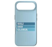 SOLI DEO Gloria - 5 Solas - Réforme - Semper Reformanda Coque pour iPhone Air