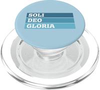 SOLI DEO Gloria - 5 Solas - Réforme - Semper Reformanda PopSockets PopGrip pour MagSafe