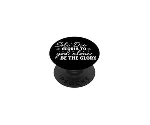Soli Deo Gloria : à Dieu Seul la Gloire inspirant PopSockets PopGrip Adhésif