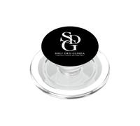 Soli Deo Gloria Foi chrétienne Théologie réformée Religion PopSockets PopGrip pour MagSafe
