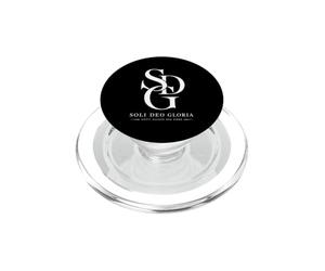 Soli Deo Gloria Foi chrétienne Théologie réformée Religion PopSockets PopGrip pour MagSafe