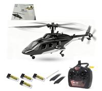 SOLIAXDIY F150BL V3 Airwolf RC Hélicoptère radiocommandé, 5 canaux, avec feu arrière LED, hélicoptère militaire télécommandé, cadeau pour adultes