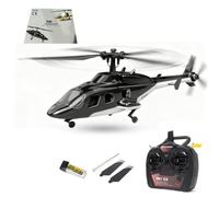 SOLIAXDIY F150BL V3 Airwolf RC Hélicoptère radiocommandé, 5 canaux, avec feu arrière LED, hélicoptère militaire télécommandé, cadeau pour adultes