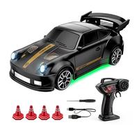 SOLIAXDIY Mini voiture radiocommandée 1:64, voiture radiocommandée à grande vitesse 2,4 G, 4 WD, pour enfants à partir de 14 ans