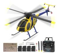 SOLIAXDIY RC ERA C184 Hélicoptère radiocommandé 6 axes avec maintien de l'altitude et flux optique, modèle d'avion télécommande 4 canaux pour adultes et débutants