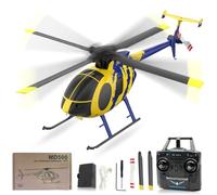 SOLIAXDIY RC ERA C184 Hélicoptère radiocommandé 6 axes avec maintien de l'altitude et flux optique, modèle d'avion télécommande 4 canaux pour adultes et débutants