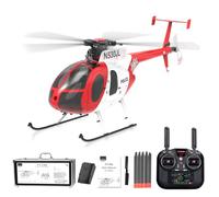 SOLIAXDIY YUXIANG F119S MD500 LittleBirds Hélicoptère radiocommandé à l'échelle 1/16 9 CH Modèle d'hélicoptère militaire sans barre Flybarless, modes commutables 6G/3D, avion avec décollage