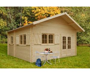 Solid Abri de jardin bois Week-End 40 mm (508x508cm) - S8971