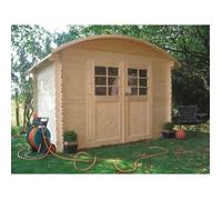 Abri De Jardin 28mm Double Porte Et Kit Ventilation Dainville Solid