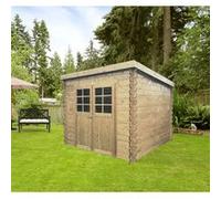 Solid Abri de Jardin Maisonnette Chalet de Jardin Hof Vert G