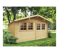 Abri De Jardin En Bois Niort 418x298cm Marron