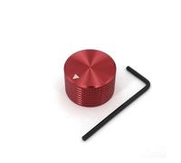 Solid Aluminum Alloy 25 x 15.5mm Volume Rotary Control 6mm Dia Potentiometer Cap Knob AUOQKQUT(Rot)