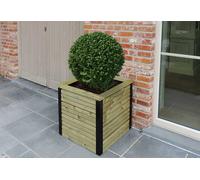 Solid Bac à fleurs en bois de pin traité 50 x 50 cm - S7200LD