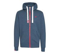 Solid Benn High-Neck - Veste à Capuche - Homme, Taille:M, Couleur:Insignia Blue Melange (8991)