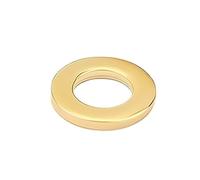 Solid Brass Flat Washer M2 M2.5 M3 M4 Copper Plain Gasket Shim Pad wahser(M3x8x0.5 (100pcs))