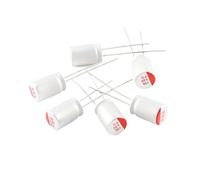 Solid Capacitor 6.3V 10V 16V 25V 35V 50V 100V 4.7uF 10uF 22uF 33uF 47uF 68uF 100uF 220uF 270uF 330uF 470uF 1000uF 2200uF AUOQKQUT(50V 68uF 8x9)