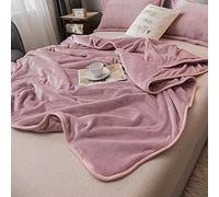 Solid Color Weighted Blanket Super Soft Bedspread on The Bed Office Air-Conditioning Blanket (Color : H Size : 180x200cm) (E 100x120cm)
