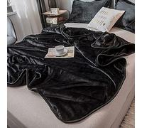 Solid Color Weighted Blanket Super Soft Bedspread on The Bed Office Air-Conditioning Blanket (Color : H Size : 180x200cm) (F 200x230cm)