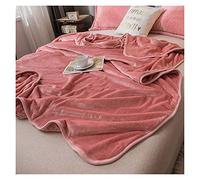 Solid Color Weighted Blanket Super Soft Bedspread on The Bed Office Air-Conditioning Blanket (Color : H Size : 180x200cm) (H 120x200cm)