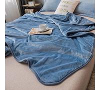 Solid Color Weighted Blanket Super Soft Bedspread on The Bed Office Air-Conditioning Blanket (Color : H Size : 180x200cm) (G 120x200cm)